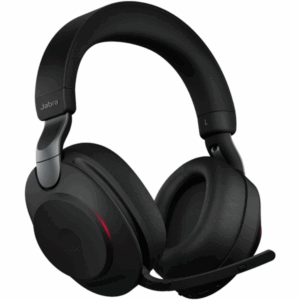 Jabra Evolve2 85, MS Stereo Sluchátka s mikrofonem Kabelový a bezdrátový Přes hlavu Kancelář / call centrum USB typu C Bluetooth Černá (28599-999-899)
