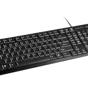 NNEDSZ KLASSIC USB STANDARD KEYBOARD (SPILL-RESISTANT DESIGN) - Black