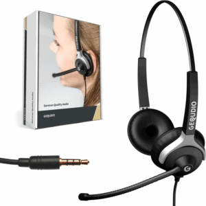 Gequdio Headset s konektorem jack 3,5 (WA9026)
