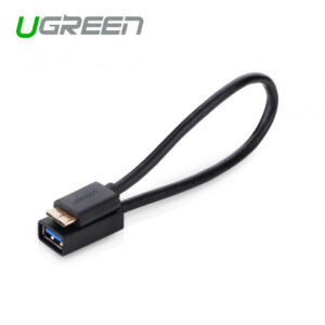 NNEDSZ Micro USB 3.0 OTG Cable For Samsung Note 3/S4/S5 - Black (10816)