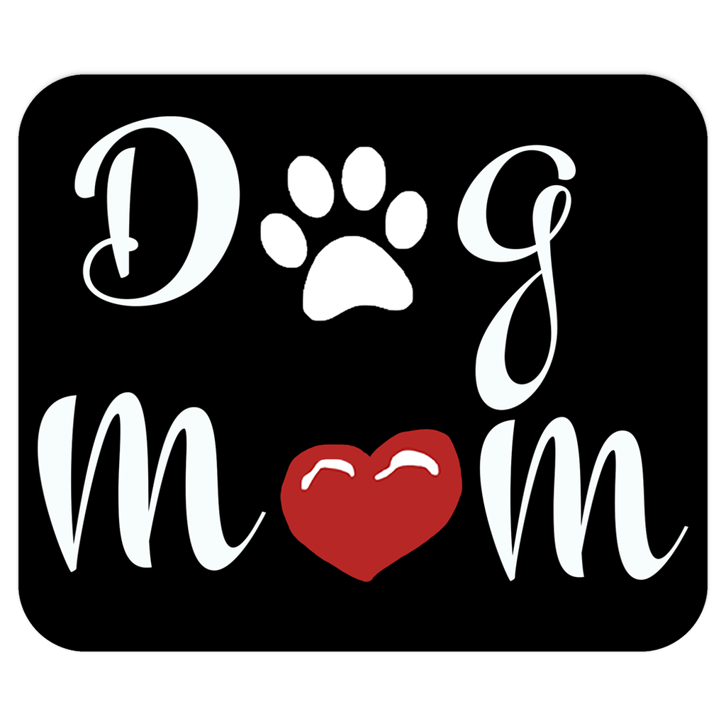 Dog Mom Heart Mousepad - Image 2